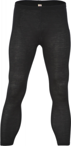 sorte leggins uld silke herrer